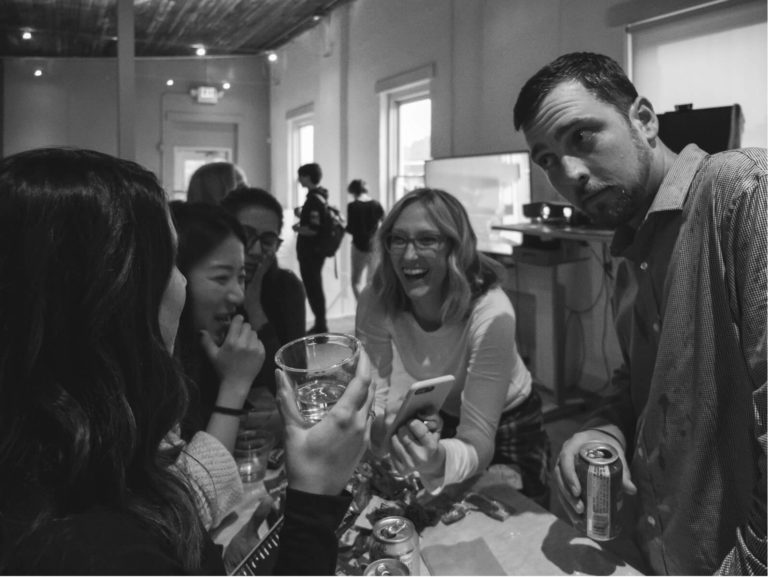 team holiday party