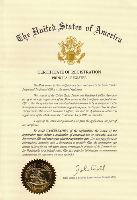 Behold our awesome registered trademark