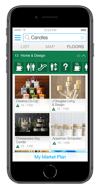AmericasMart floor view feature