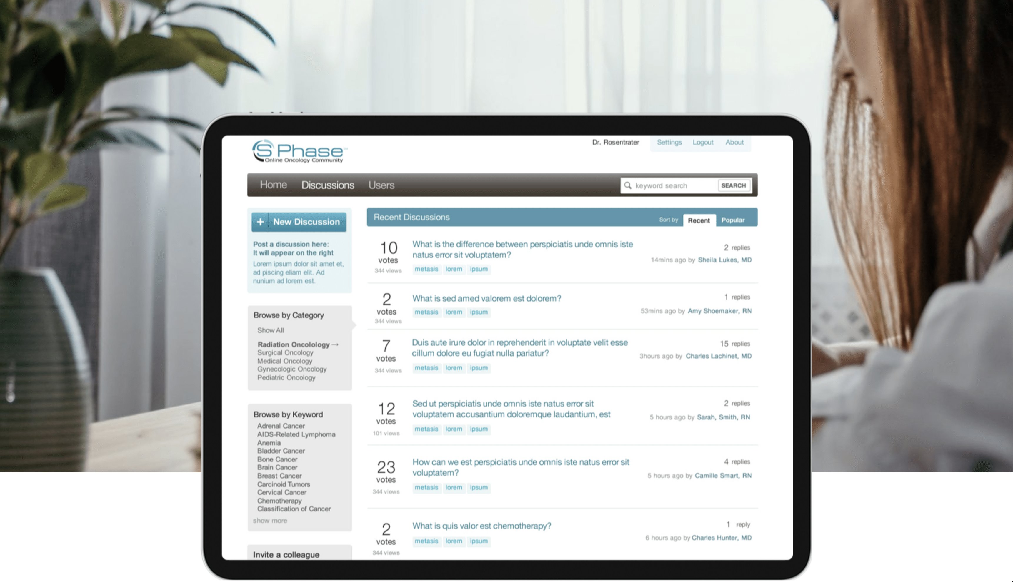 conisus-discussions-page-with background