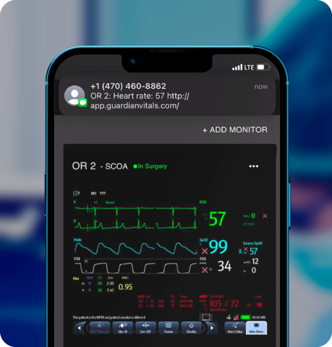 Guardian mobile digital health app