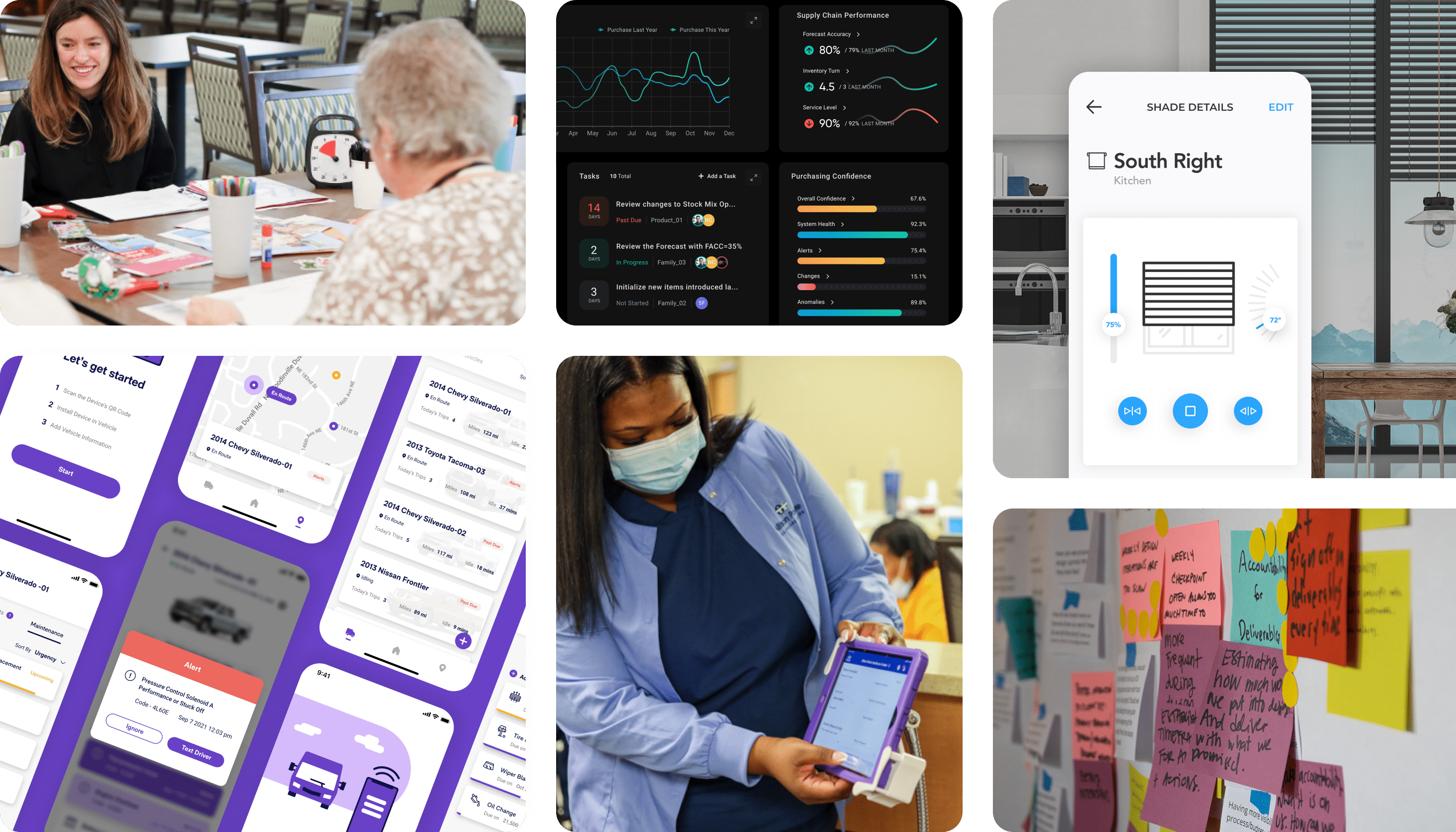 Digital Scientists UX & UI Design Collage